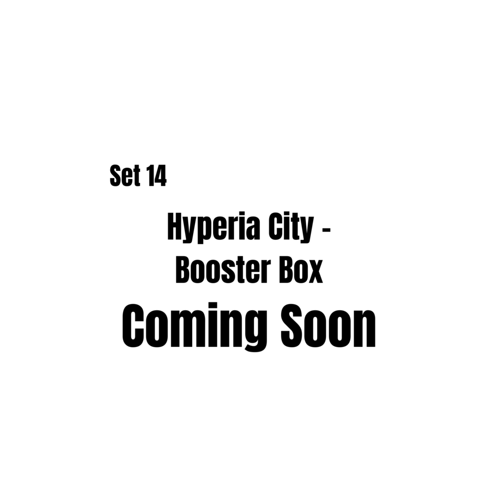 lorcana hyperia city booster box preorder